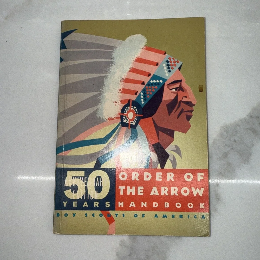 Order of the Arrow Handbook Boy Scouts of America 1965 Vintage Paperback Book